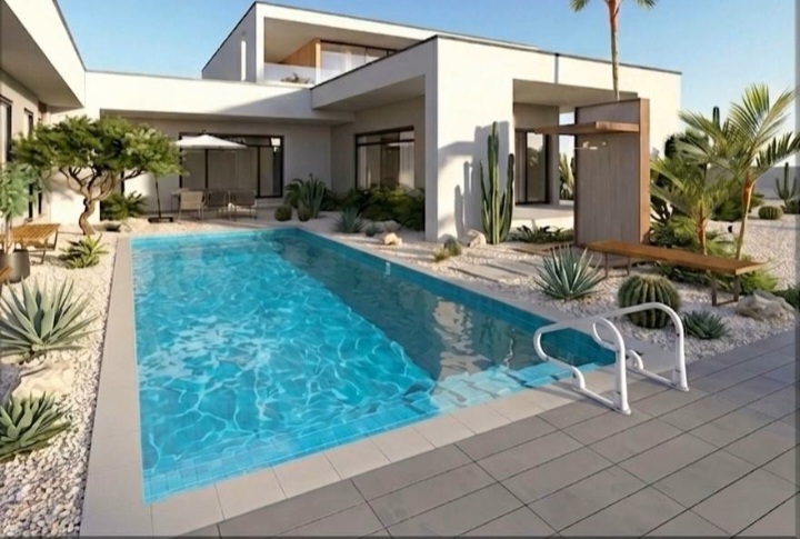 Premium Betegelde Pool
